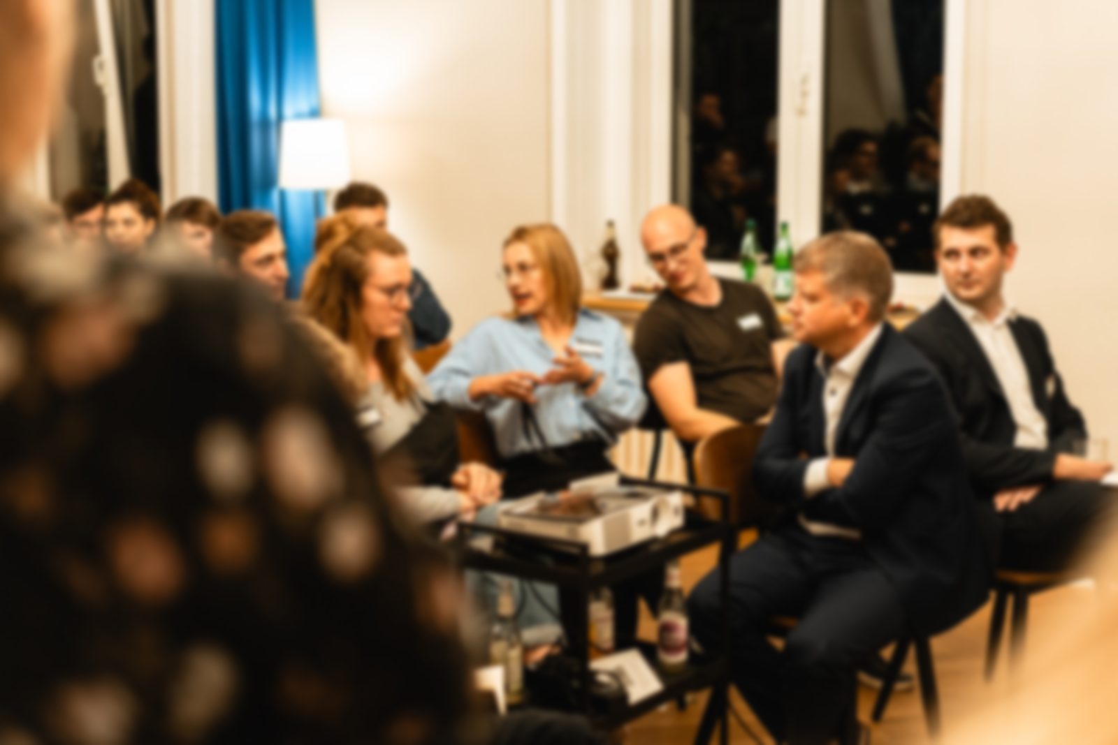 Community members at a Digital Product Community meetup